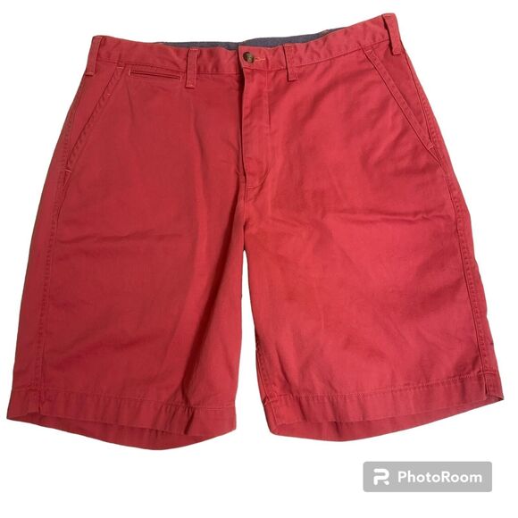 Polo By Ralph Lauren Coral Pink  34" Relaxed Fit 9" Inseam Chino Shorts Men's - Picture 1 of 5